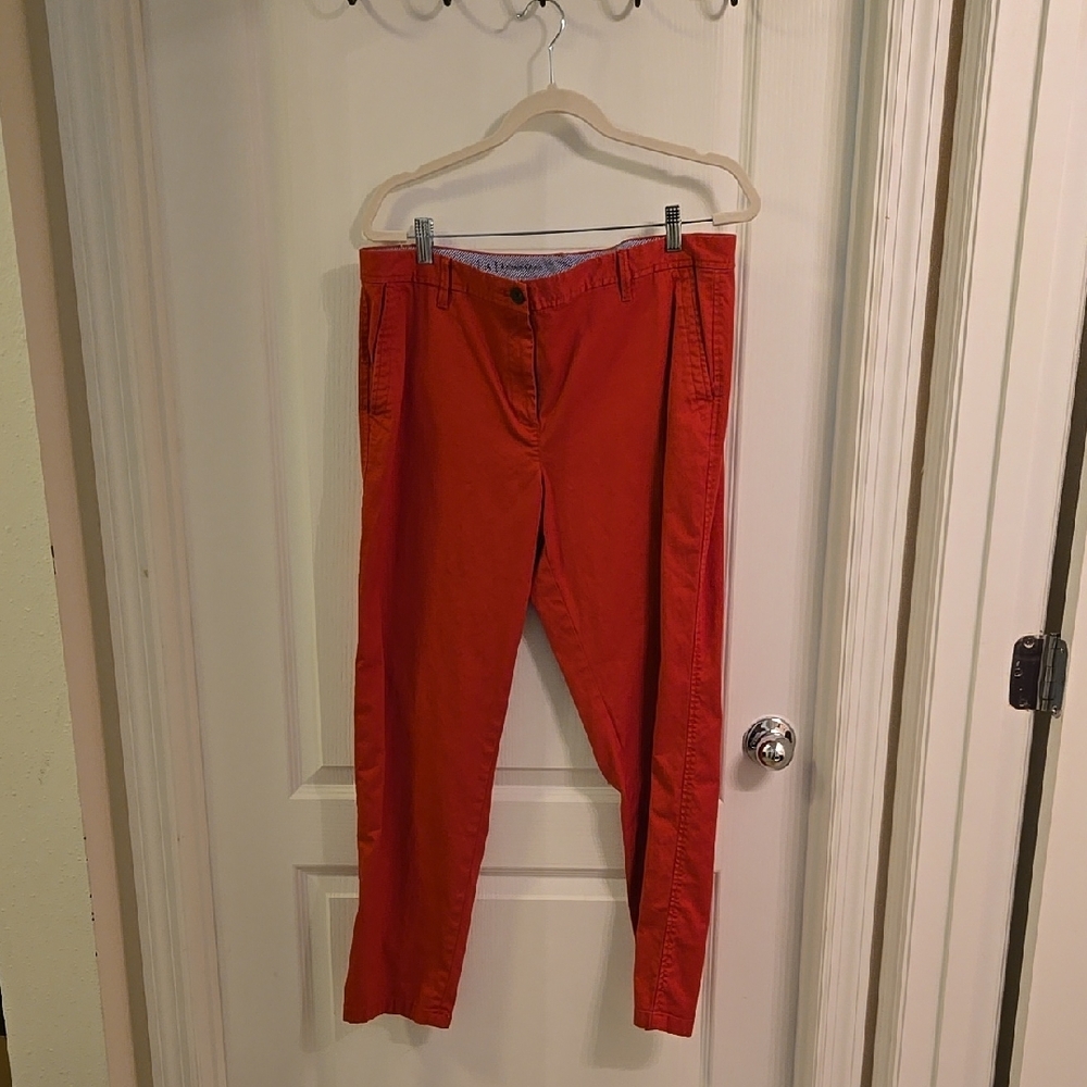 Talbots Women's Red Pants Size 14 EUC